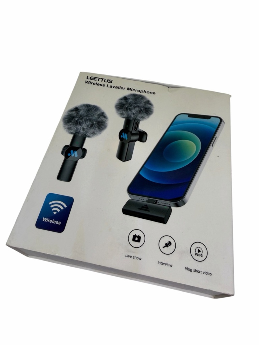 Leettus wireless iPhone microphone